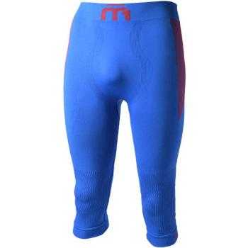Mico 3/4 TIGHT PANTS M1 SKINTECH Pánské 3/4 termo kalhoty, modrá, velikost 2