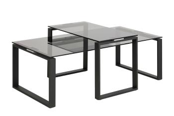 Konferenční stolek Katrine – šedá