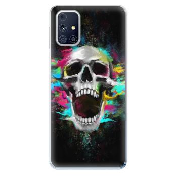 Odolné silikonové pouzdro iSaprio - Skull in Colors - Samsung Galaxy M31s