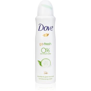 Dove Go Fresh Cucumber & Green Tea deodorant bez alkoholu a obsahu hliníku 24h 150 ml