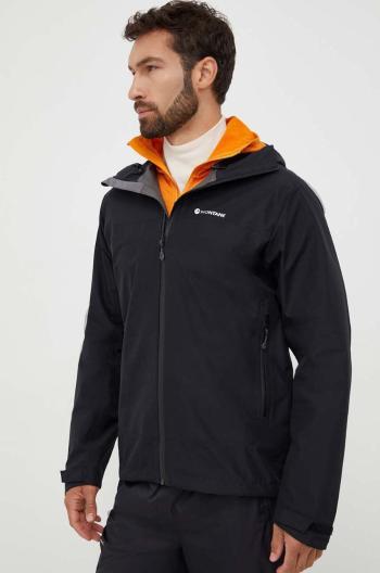 Nepromokavá bunda Montane Spirit pánská, černá barva, gore-tex