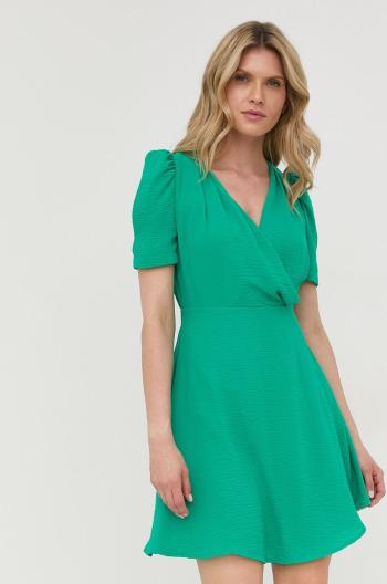 Šaty Morgan zelená barva, mini