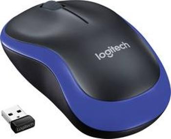 Optická Wi-Fi myš Logitech M185 Wireless Mouse 910-002239, modrá