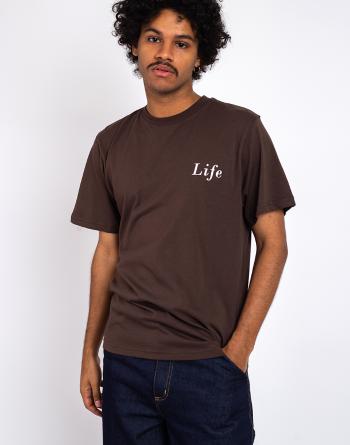 Tričko Forét Soul T-Shirt DARK BROWN