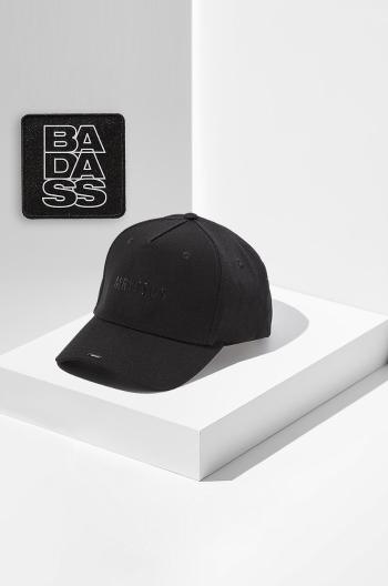 Čepice Next generation headwear černá barva, s aplikací