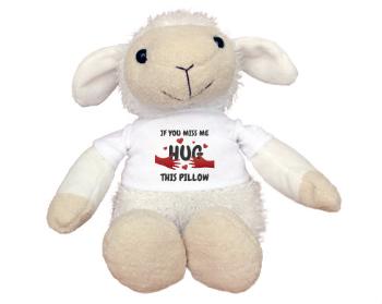 Plyšová ovečka Hug this pillow