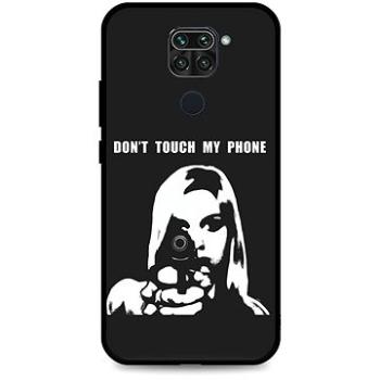 TopQ LUXURY Xiaomi Redmi Note 9 pevný Don't Touch Gun 52482 (Sun-52482)