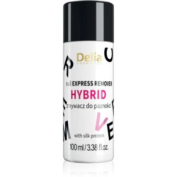 Delia Cosmetics Nail Express HYBRID odlakovač na nehty 100 ml