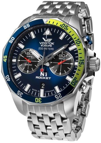 Vostok Europe N-1 Rocket Chrono Line 6S21-225A708B