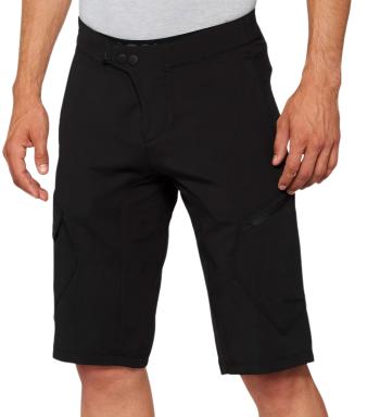 100% Ridecamp Shorts W/Liner Black L