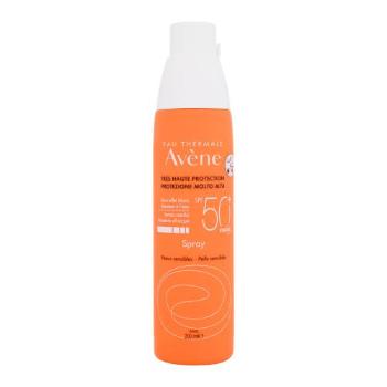 Avene Sun Spray SPF50+ 200 ml opalovací přípravek na tělo unisex na citlivou a podrážděnou pleť; na dehydratovanou pleť