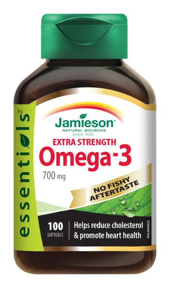 Jamieson Omega-3 EXTRA 700 mg 100 kapslí