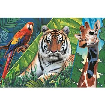 Trefl Puzzle Animal Planet: Úžasná zvířata 300 dílků (23007)