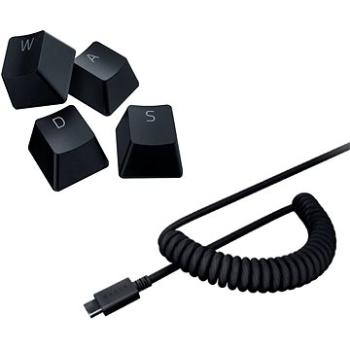 Razer PBT Keycap + Coiled Cable Upgrade Set - Classic Black - US/UK (RC21-01490800-R3M1)
