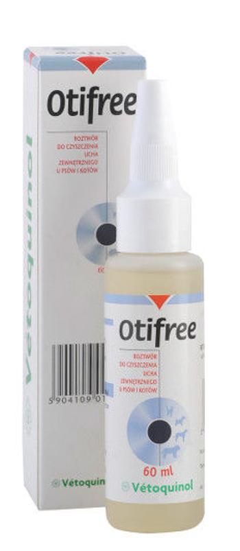 Otifree Čistění zevního zvukovodu pes/kočka 60 ml