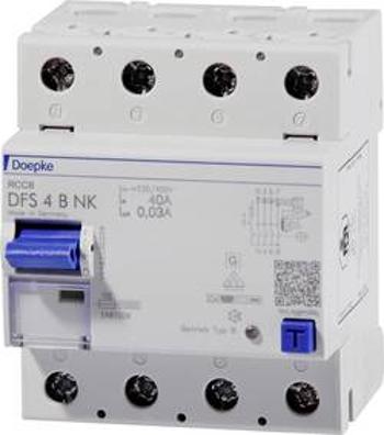 Ochranný proudový spínač Doepke 09134995, 40 A 0.03 A 250 V, 440 V 4pólový