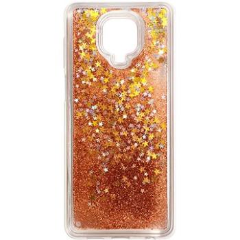 iWill Glitter Liquid Star Case pro Xiaomi Redmi Note 9 Pro Rose Gold (DIP123_52)