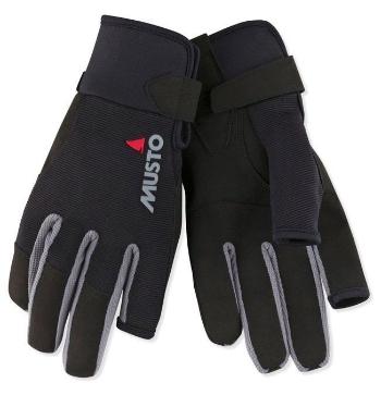 Musto Essential Sailing Long Finger Black 2XL Jachtařské rukavice