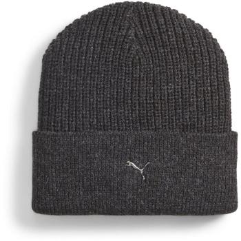 Puma METAL CAT BEANIE Zimní čepice, tmavě šedá, velikost