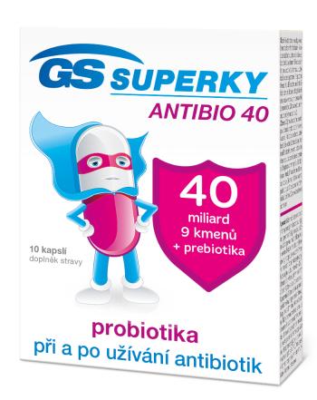 GS Superky Antibio 40, 10 kapslí