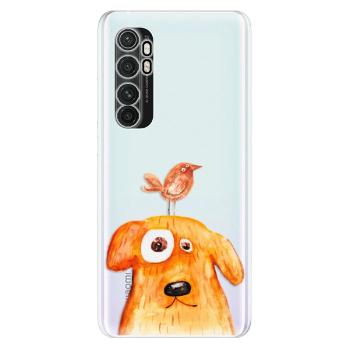 Odolné silikonové pouzdro iSaprio - Dog And Bird - Xiaomi Mi Note 10 Lite