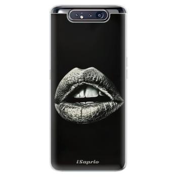 Odolné silikonové pouzdro iSaprio - Lips - Samsung Galaxy A80