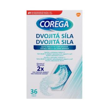 Corega Tabs Double Strength čisticí tablety a roztoky 36 ks čisticích tablet unisex