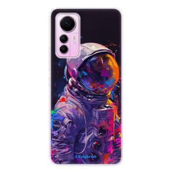 Odolné silikonové pouzdro iSaprio - Neon Astronaut - Xiaomi 12 Lite