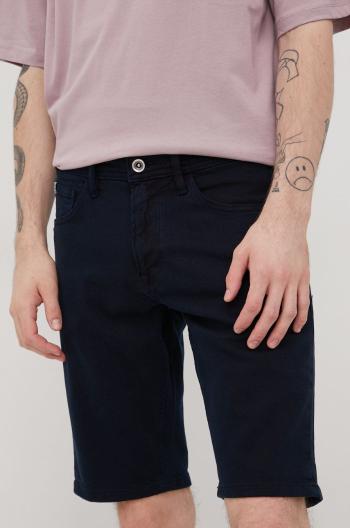 Džínové šortky Tom Tailor pánské, tmavomodrá barva