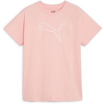 Puma MOTION TEE Dívčí sportovní triko, růžová, velikost