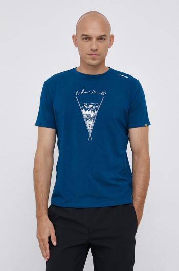 Sportovní tričko Viking Lako tmavomodrá barva, s potiskem