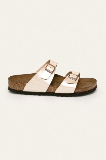 Pantofle Birkenstock Sydney dámské, béžová barva, 1016171