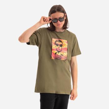 Pánské tričko Warhol Polaroid Portrait T košile 9711 OLIVE