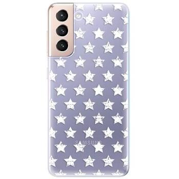 iSaprio Stars Pattern - white pro Samsung Galaxy S21 (stapatw-TPU3-S21)