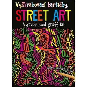 Vyškrabovací kartičky STREET ART: Vytvoř kouzelné obrázky! + škrabátko (8594050433427)