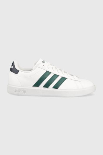 Sneakers boty adidas GRAND COURT bílá barva