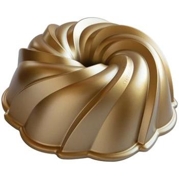 NORDIC WARE Forma na bábovku SWIRL zlatá (NW_94077)