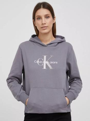 Calvin Klein dámská šedá mikina - S (PTP)