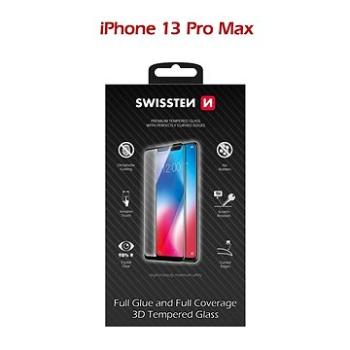 Swissten 3D Full Glue pro Apple iPhone 13 Pro Max černé (64701889)