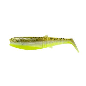 Savage Gear Gumová Nástraha Cannibal Shad Green Pearl Yellow - 6,8cm 3g