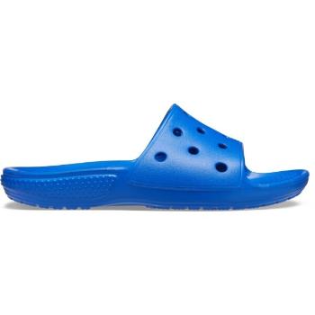 Crocs CLASSIC CROCS SLIDE K Dětské pantofle, modrá, velikost 33/34