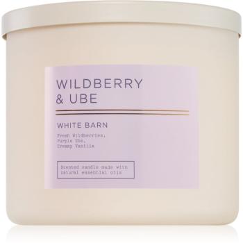 Bath & Body Works Wildberry & Ube vonná svíčka 411 g