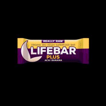 Lifefood Lifebar BIO RAW açai s banánem 47 g