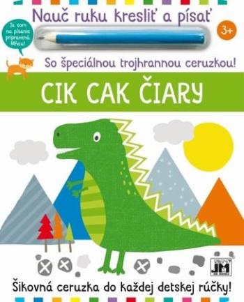 Nauč ruku kresliť a písať Cik cak čiary