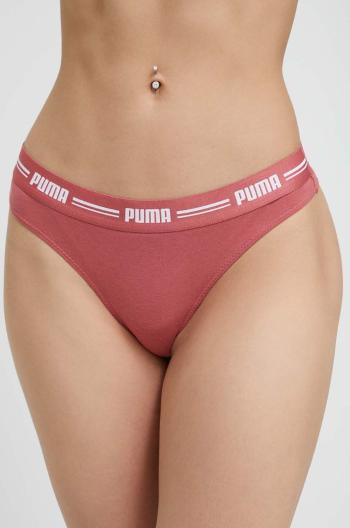 Tanga Puma růžová barva, 907854