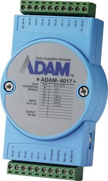 Vstupní modul analogové, Modbus Advantech ADAM-4017+, počet vstupů: 8 x, 12 V/DC, 24 V/DC