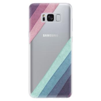 Odolné silikonové pouzdro iSaprio - Glitter Stripes 01 - Samsung Galaxy S8