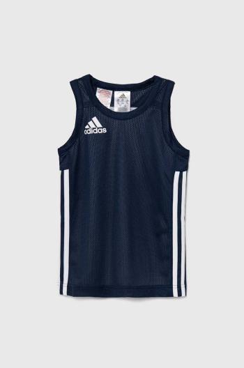 Dětský top adidas Originals 3G SPEE REVRS tmavomodrá barva, hladký, DY6621