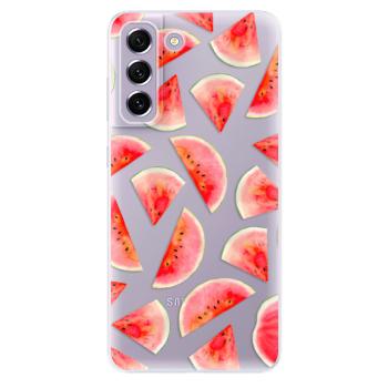 Odolné silikonové pouzdro iSaprio - Melon Pattern 02 - Samsung Galaxy S21 FE 5G