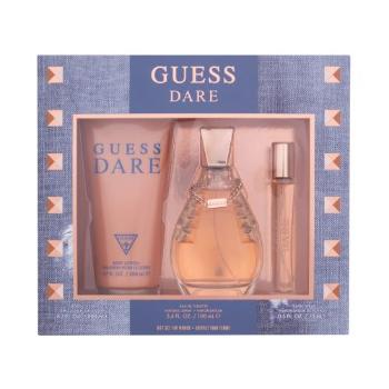 GUESS Dare dárková kazeta toaletní voda 100 ml + toaletní voda 15 ml + tělové mléko 200 ml pro ženy